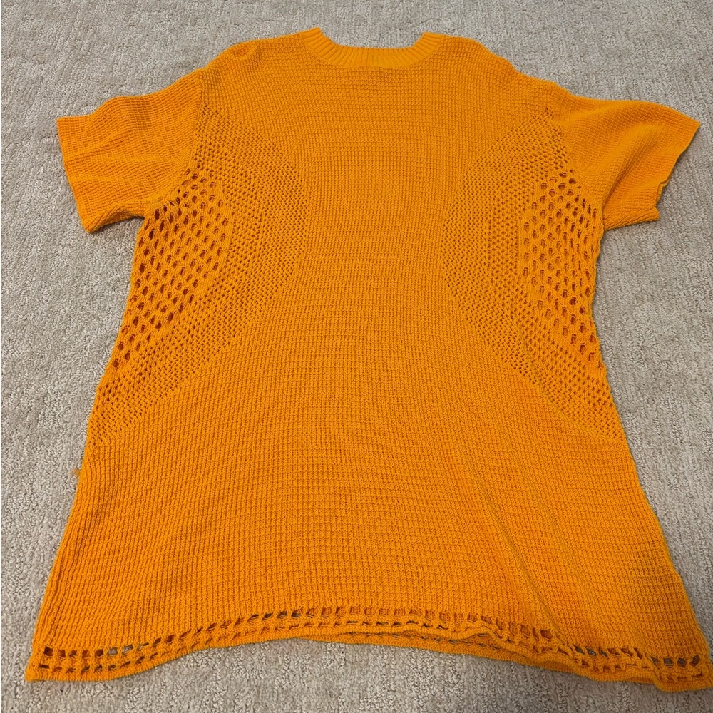 Crochet tshirt dress